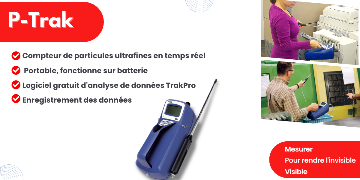 LVMAIR Compteur de particules ultrafines P-Trak de TSI LVMAIR Compteur de particules ultrafines P-Trak de TSI