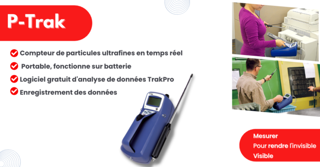 LVMAIR Compteur de particules ultrafines P-Trak de TSI LVMAIR Compteur de particules ultrafines P-Trak de TSI