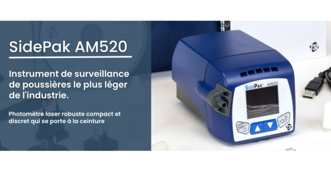 Photomètre d'aérosols personnel SidePak AM520 de TSI