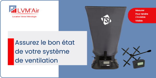 LVMAIR Balomètre 8380 et micromanomètre 8715