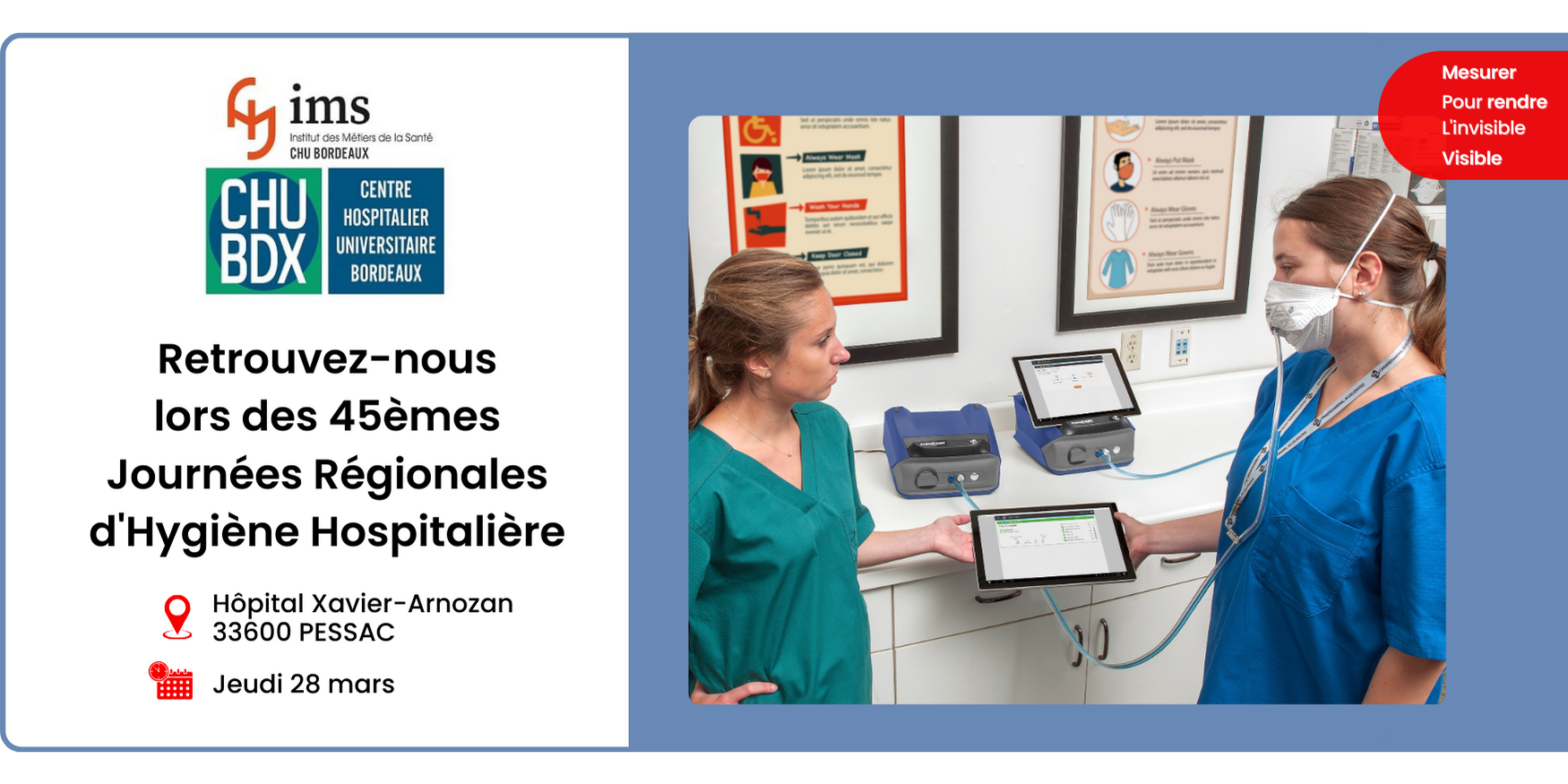 45èmes Journées Régionales d'Hygiène Hospitalière du CHU de Bordeaux