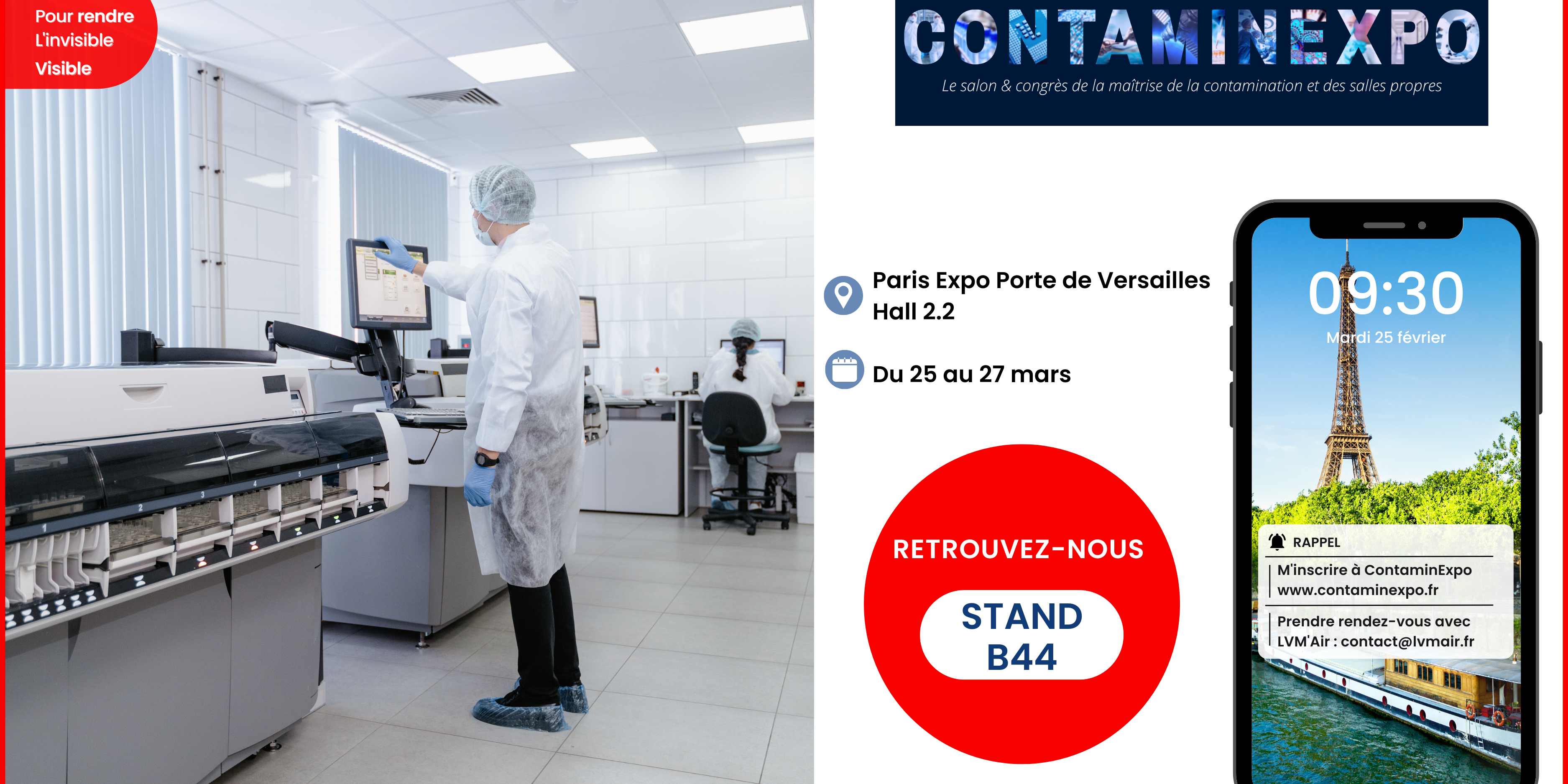 LVM’AIR Contaminexpo 2025 LVM'AIR Contaminexpo 2025