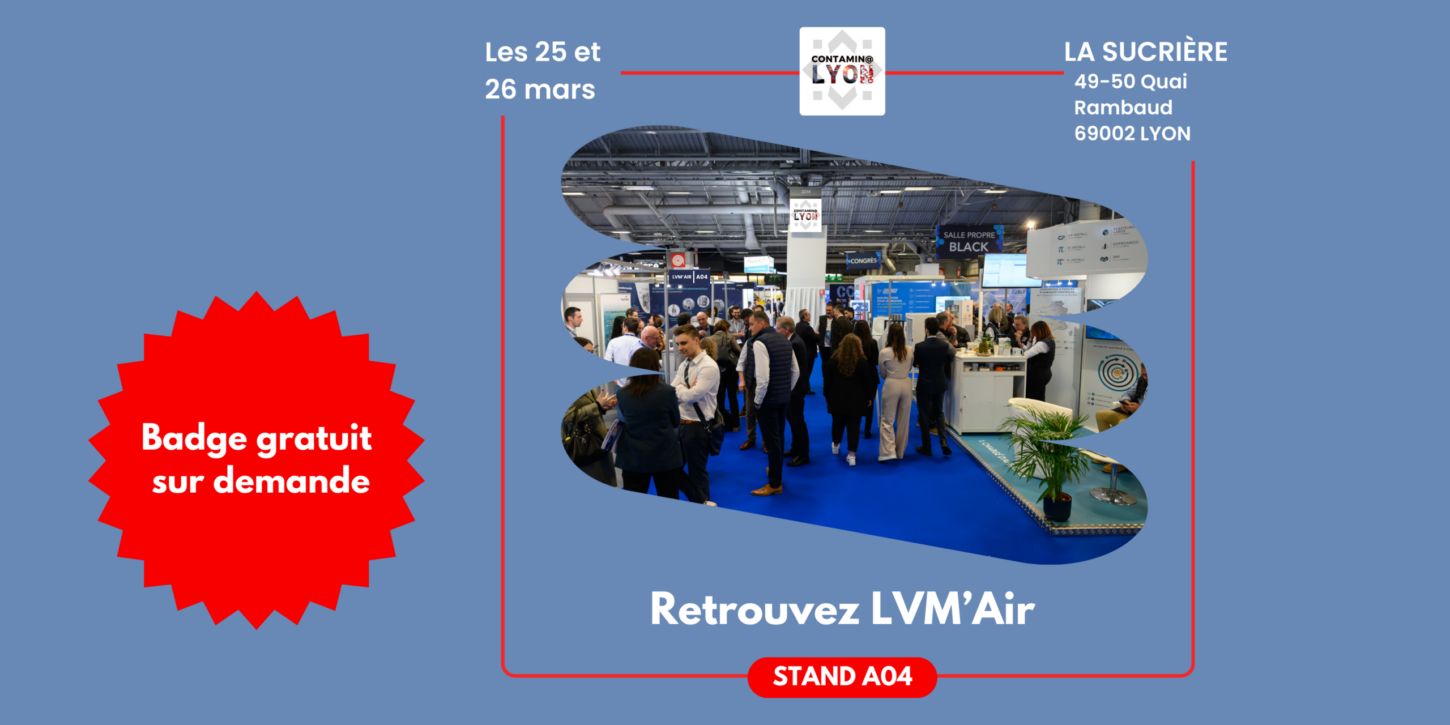 Contamin@lyon stand LVM’Air au salon Contamin@Lyon 2026 à Lyon